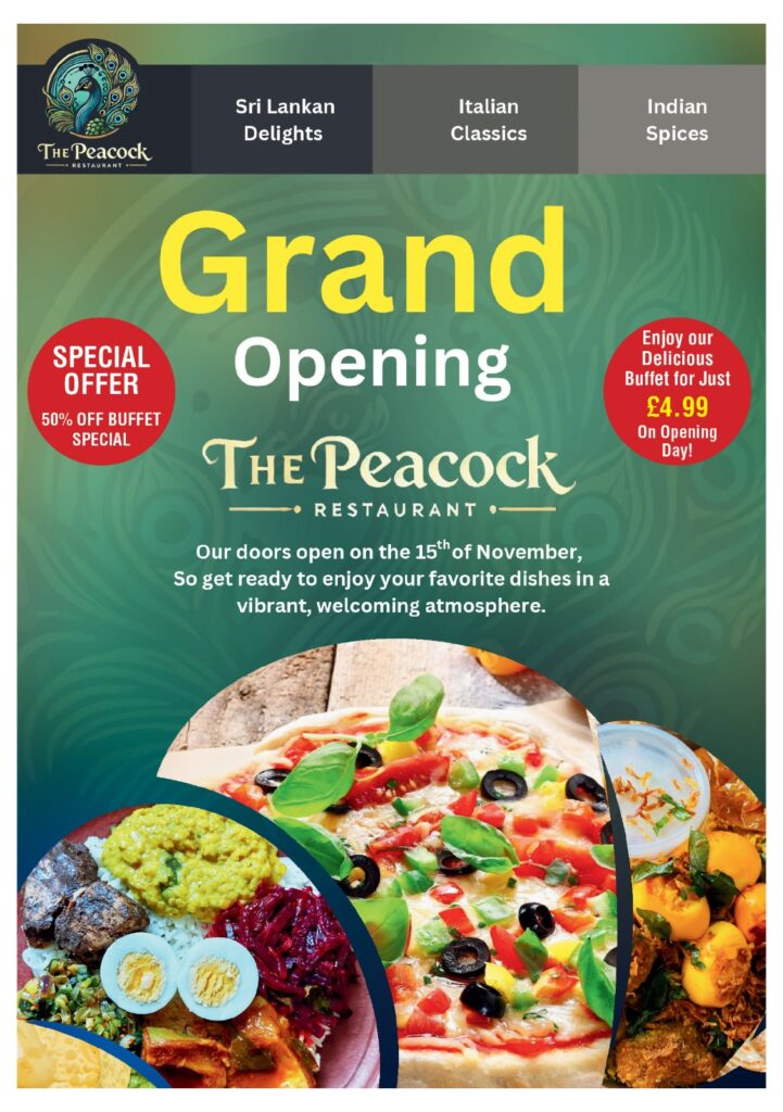 Grand opening The Peacock London